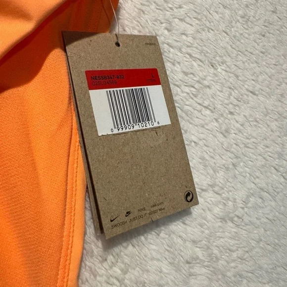 Nike Women's High Waist Bikini Bottom Size XXL Orange - Picture 7 of 7